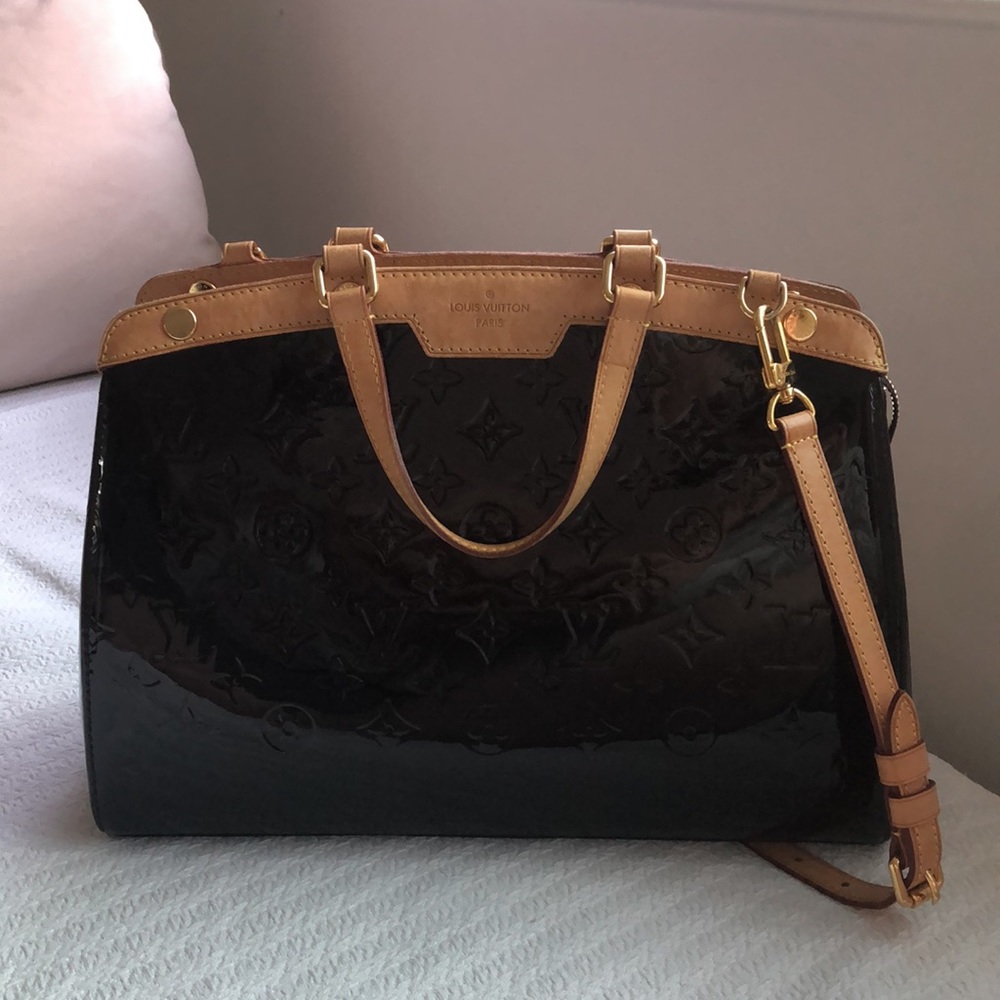 Louis Vuitton Brea monogram Vernis tote